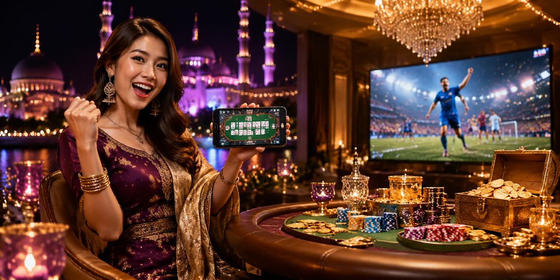 Pengguna Malaysia bermain Rummy dalam talian dari Putrajaya menggunakan telefon pintar